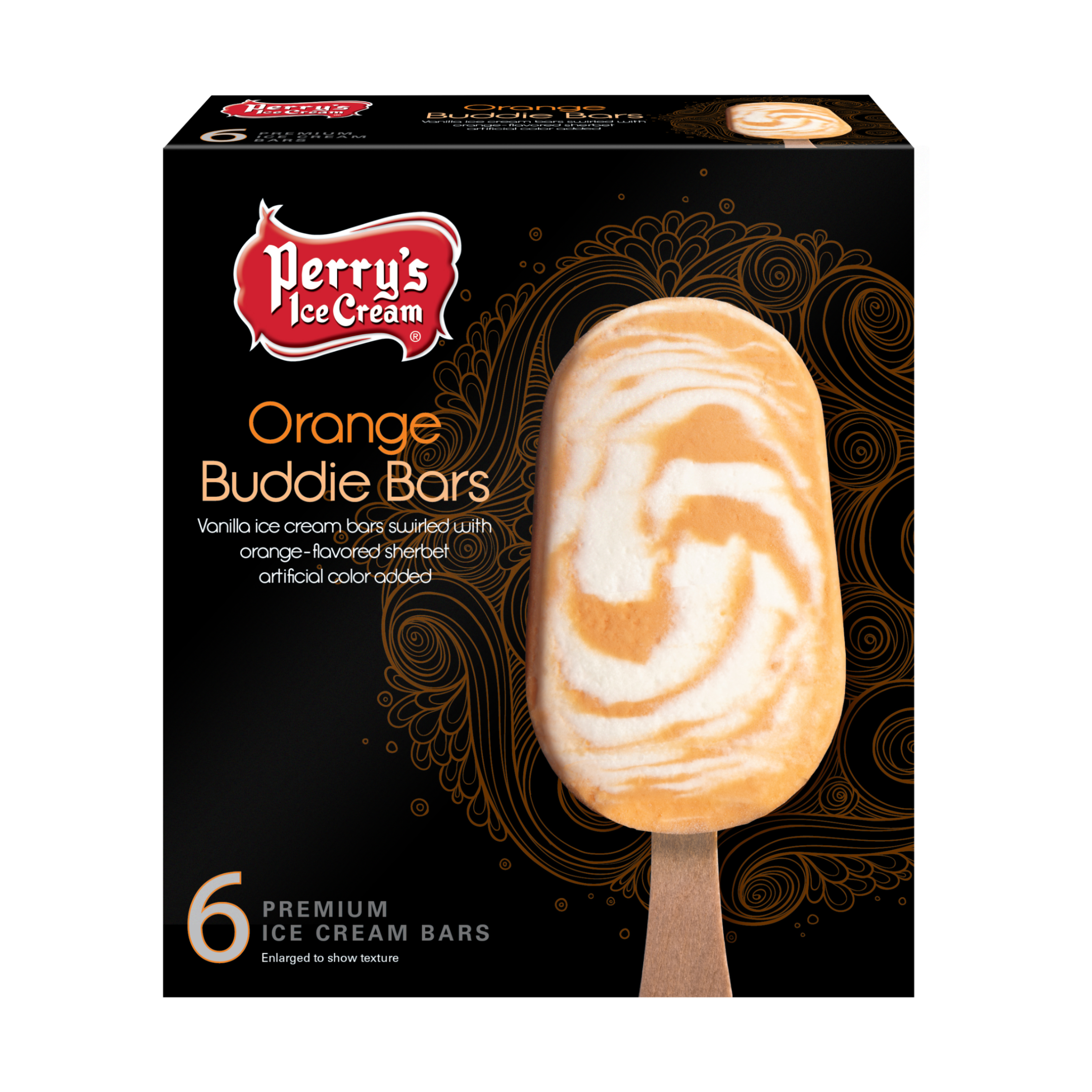 Orange Buddie Bars - (6 BOXES) | Perry's Ice Cream Online – Shop