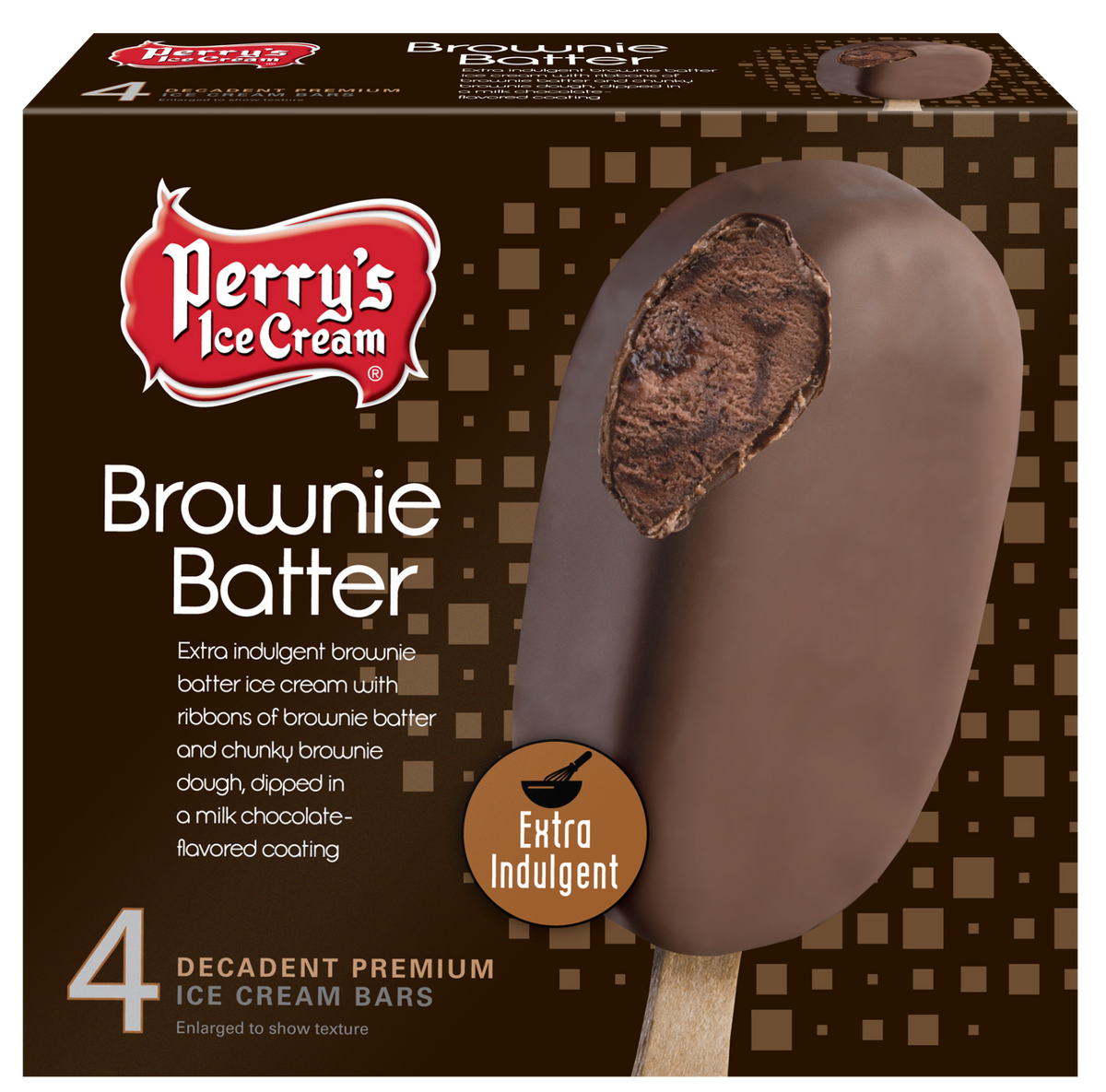 Brownie Batter Extra Indulgent Bars Perry's Ice Cream Online Shop