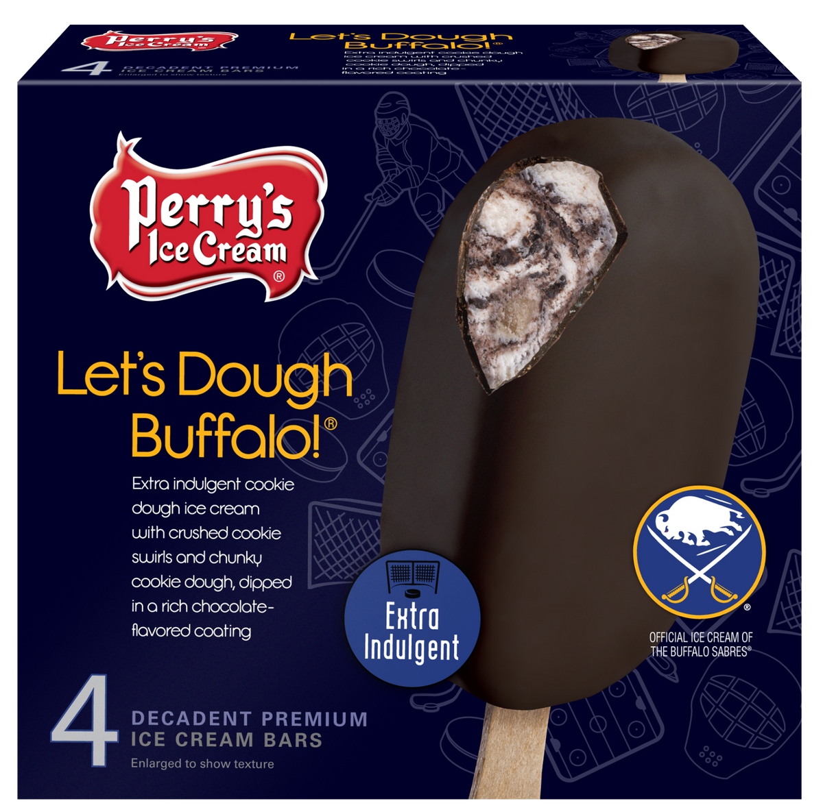 Let’s Dough Buffalo!® Extra Indulgent Bars Perry's Ice Cream Online
