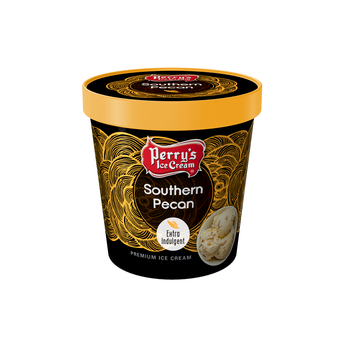 Perry's Southern Pecan Ice Cream - (8 PACK) PINTS