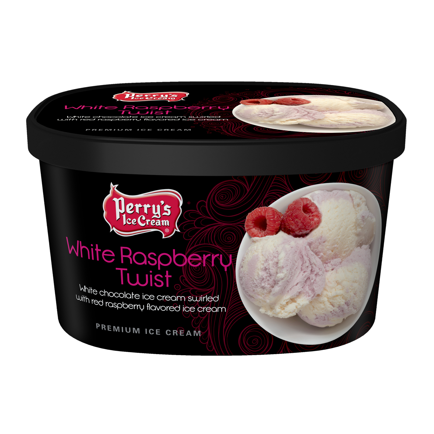 White Raspberry Twist - (4 PACK) 48oz CARTONS