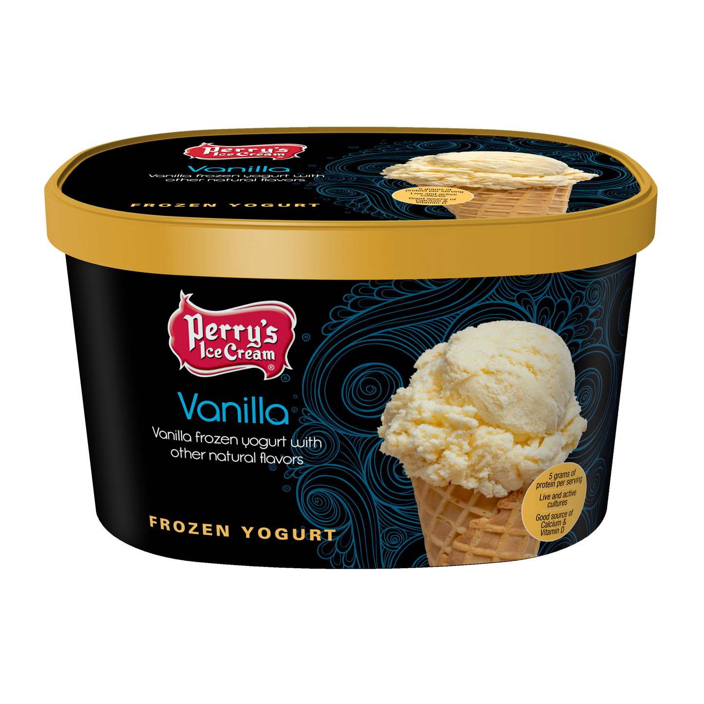 Vanilla Frozen Yogurt - (4 PACK) 48oz CARTONS