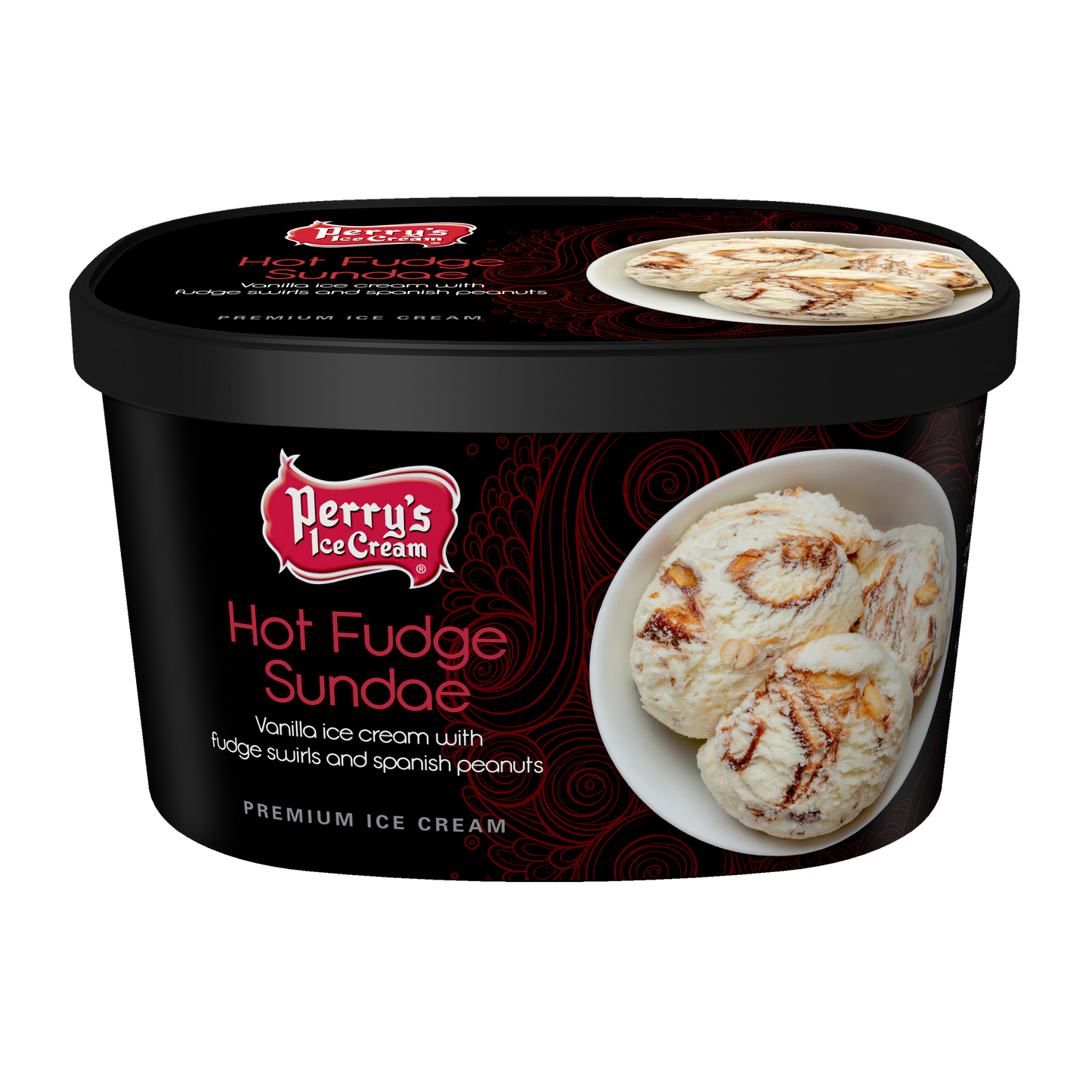 Hot Fudge Sundae - (4 PACK) 48oz CARTONS