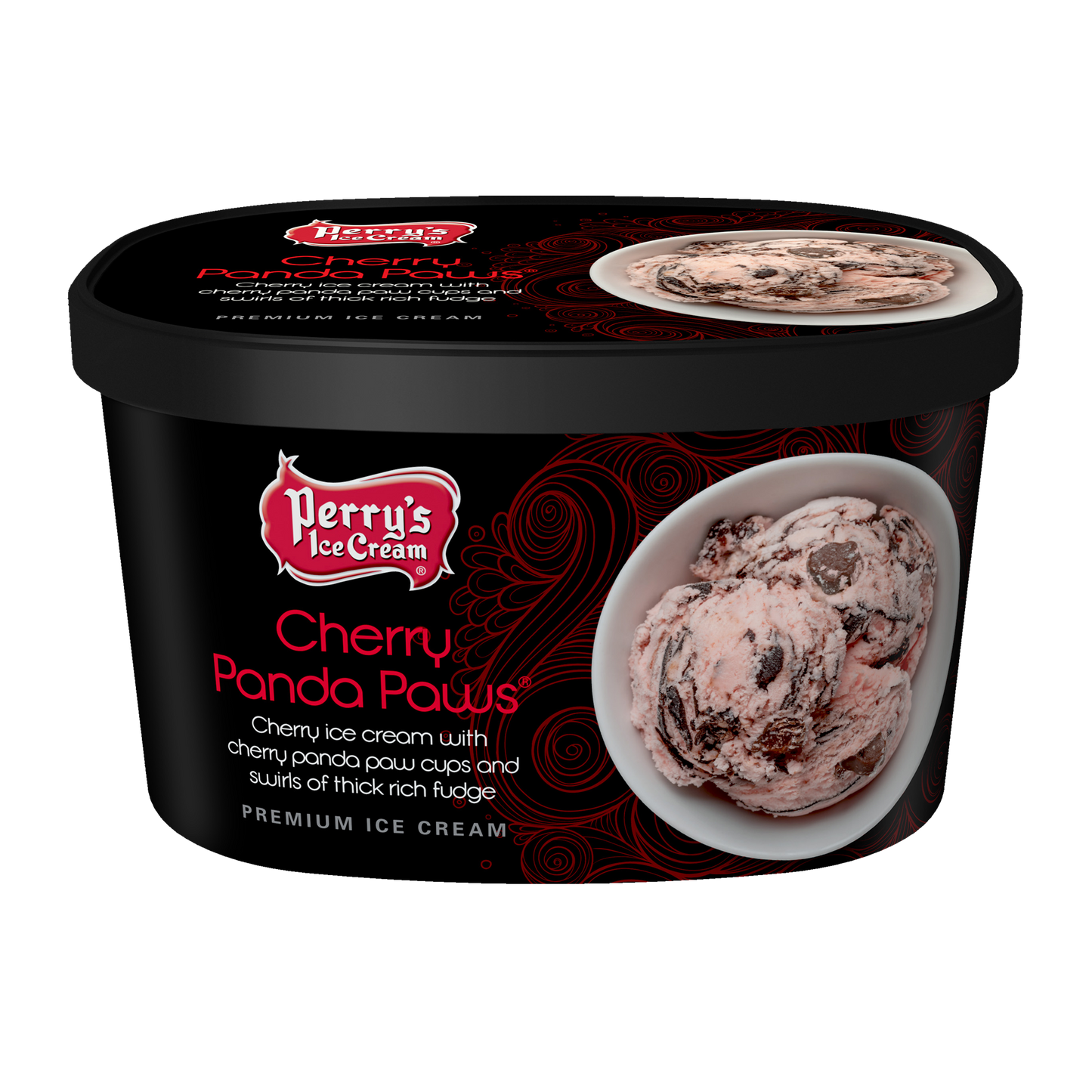 Cherry Panda Paws®- (4 PACK) 48oz CARTONS