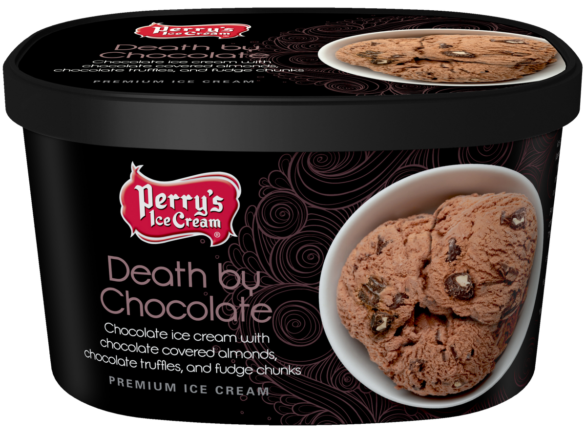 Death by Chocolate (4 PACK) 48oz CARTONS Perry's Ice Cream Online