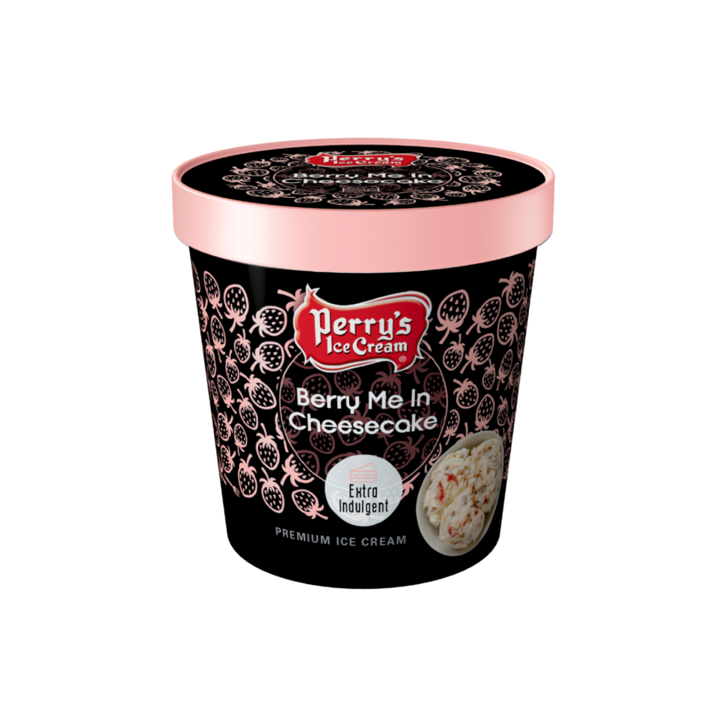 Perry's Berry Me In Cheesecake Ice Cream - (8 PACK) PINTS