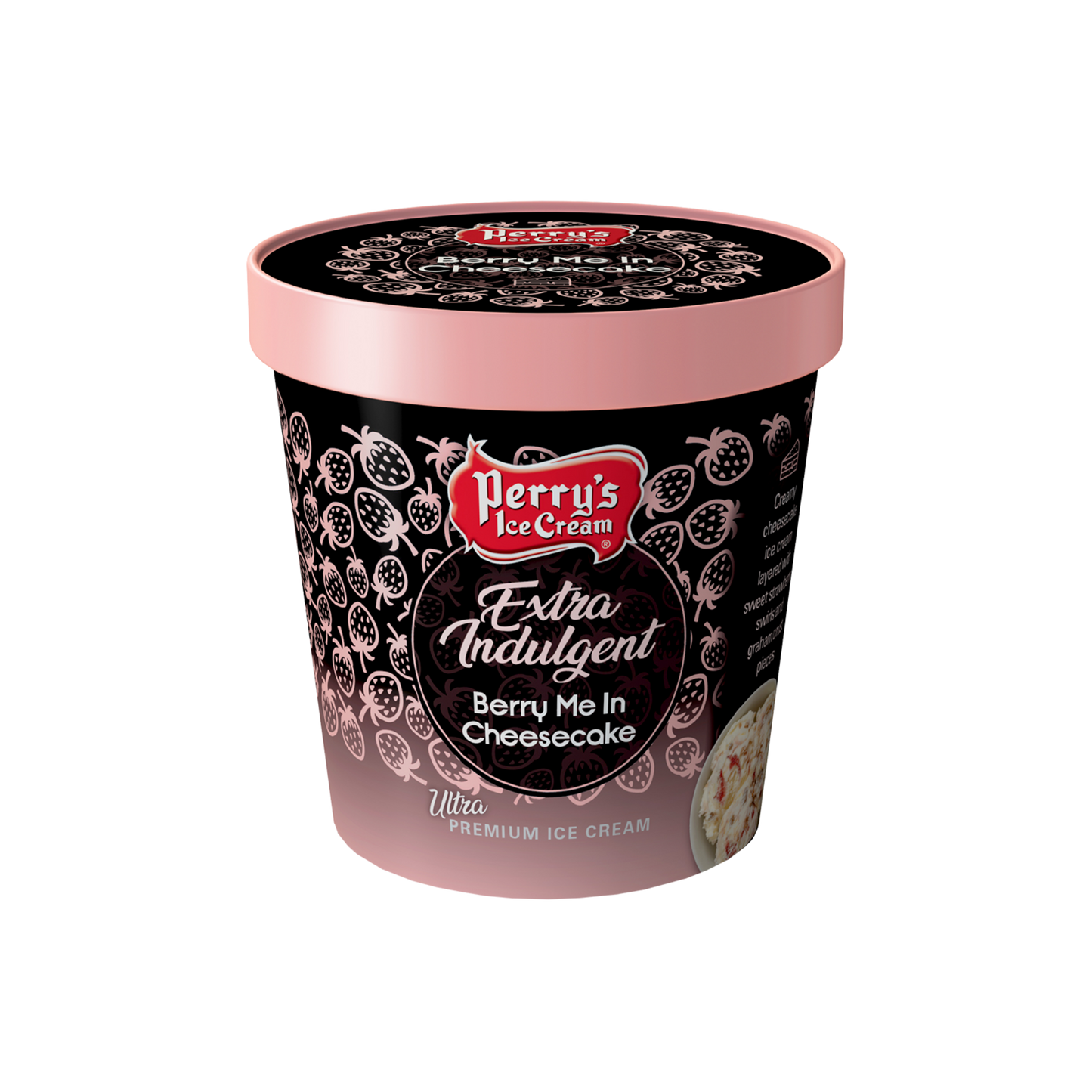 Perry's Berry Me In Cheesecake Ice Cream - (8 PACK) PINTS