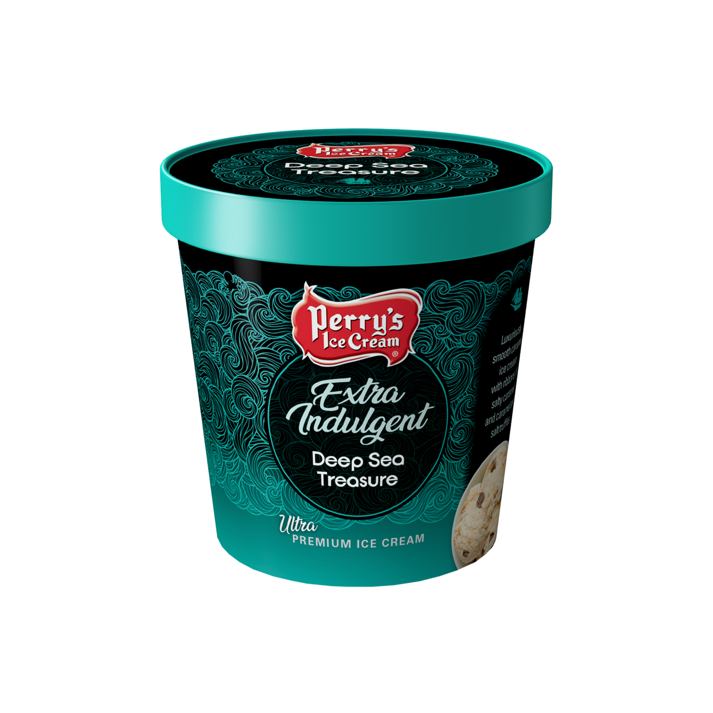 Perry's Deep Sea Treasure Ice Cream - (8 PACK) PINTS