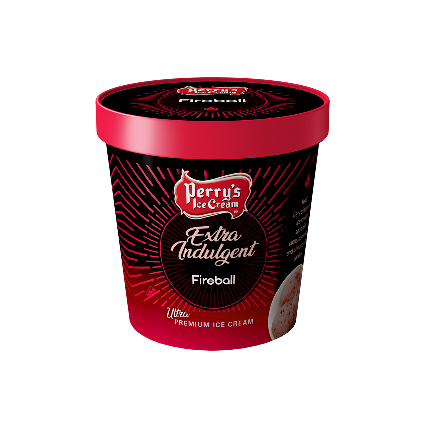 Perry's Fireball Ice Cream - (8 PACK) PINTS
