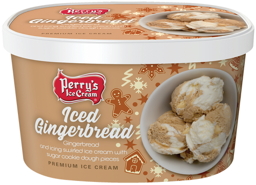 Iced Gingerbread ice cream