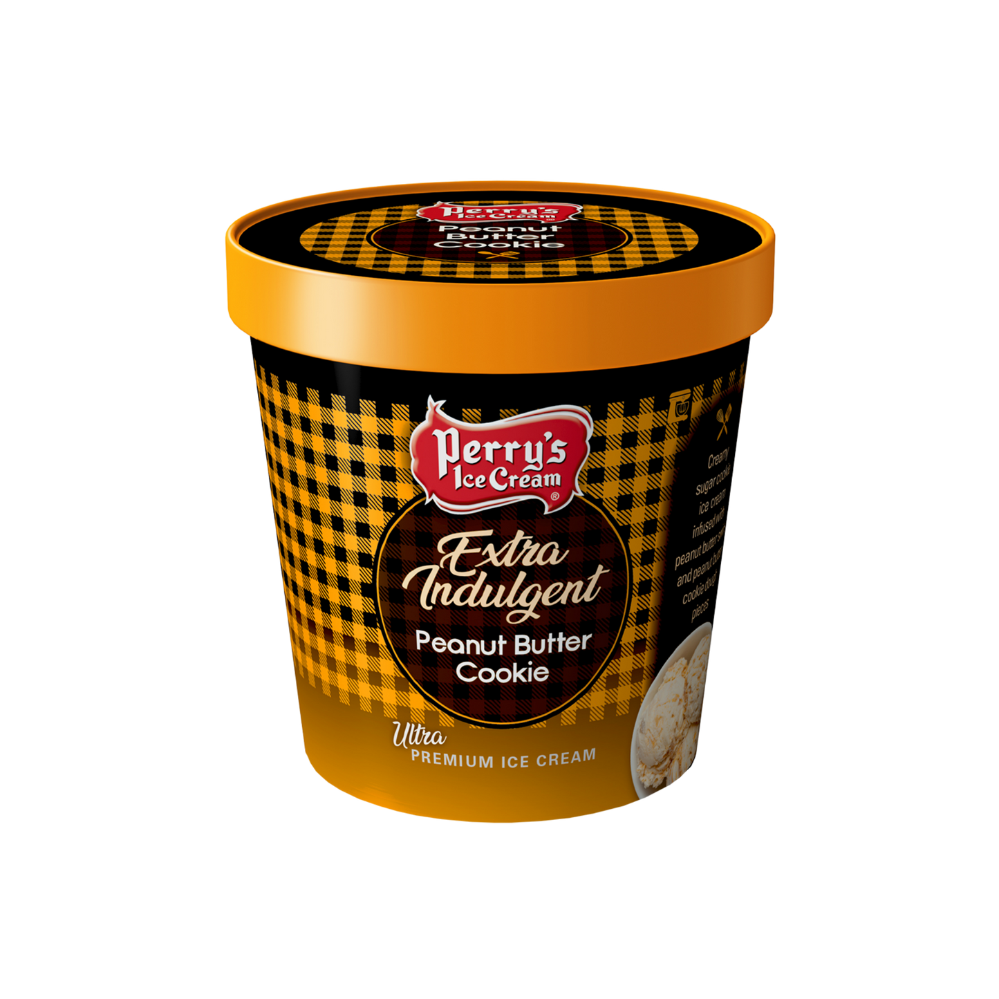 Perry's Peanut Butter Cookie Ice Cream - (8 PACK) PINTS