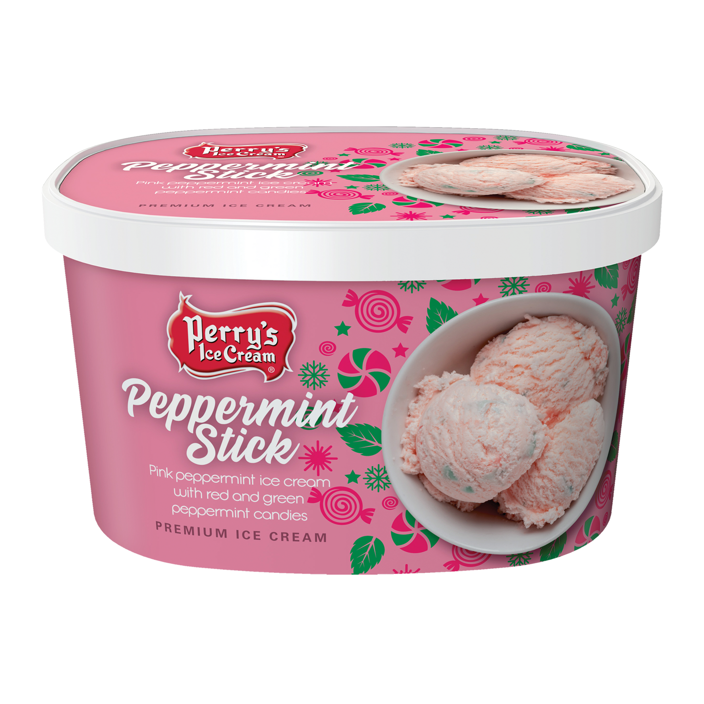 Peppermint Stick - (4 PACK) 48oz CARTONS