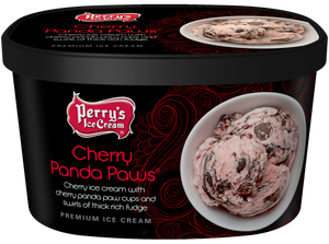 Cherry Panda Paws ice cream