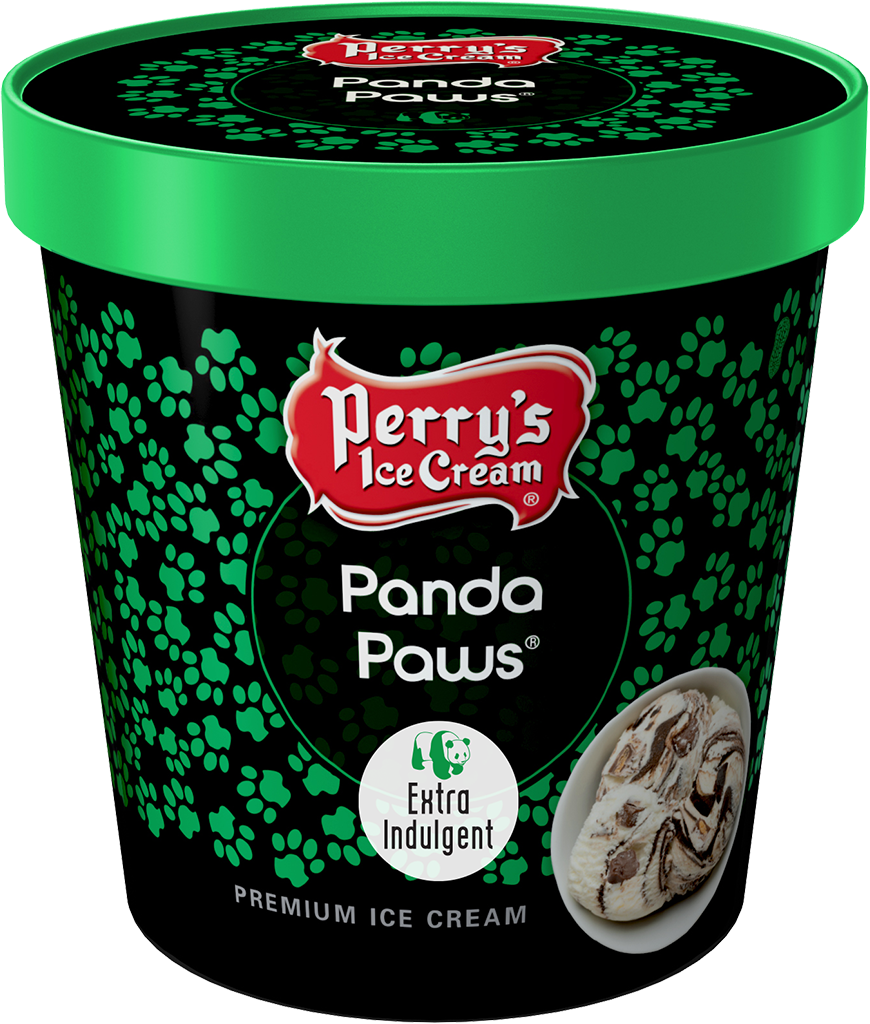 Panda Paws ice cream