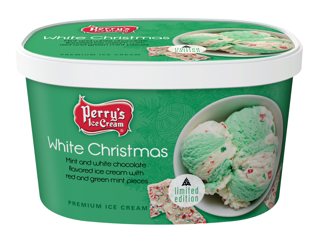 White Christmas ice cream