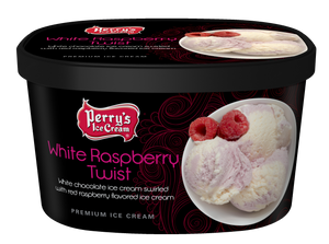 White Raspberry Twist ice cream